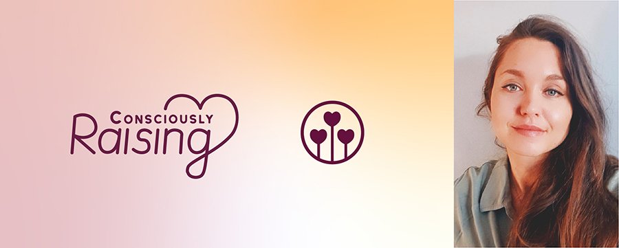 consciously raising logo by lumimango